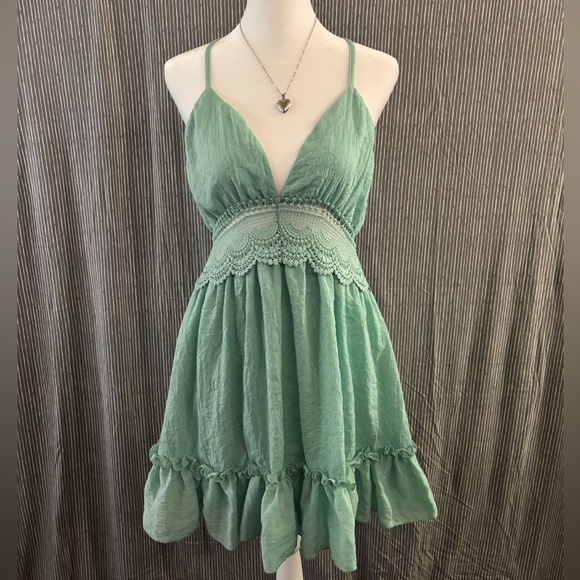 Rue21 Dresses & Skirts - Teal boho dress